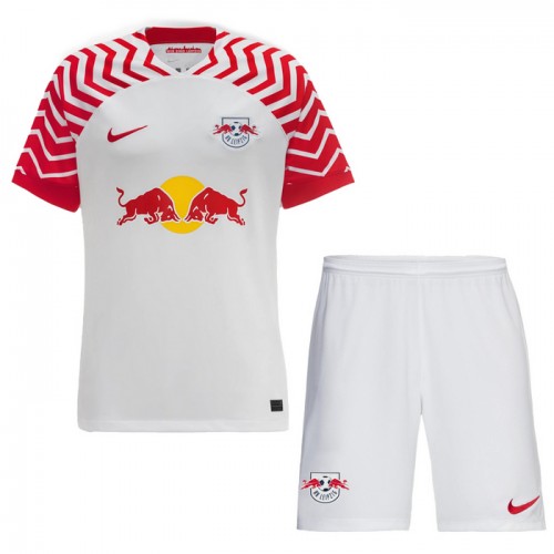 RB Leipzig Voetbaltenue Thuis 2023-24 - Kind RB Leipzig Voetbaltenue Thuis 2023-24 - Kind